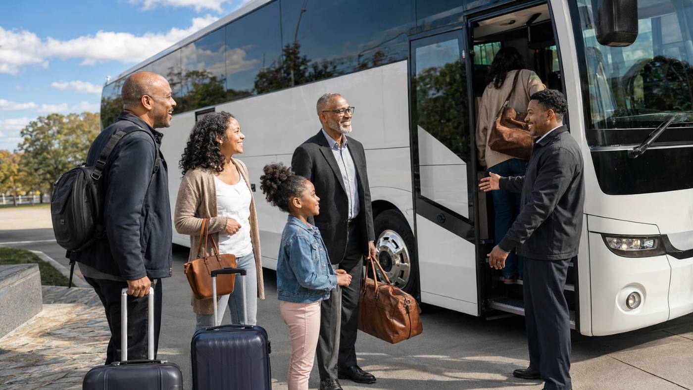 Stock photo — Koladera Charter Bus