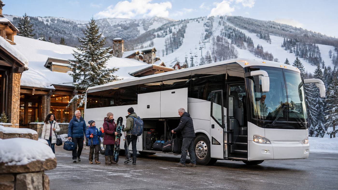 Ski resort photo — Koladera Charter Bus