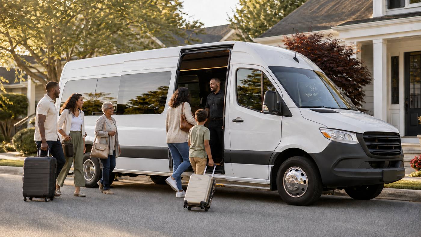 Group travel photo — Koladera Charter Bus